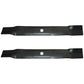 Set of 2-42" Lawn Mower Blades to Fits John Deere E100 E110 E120 E130