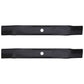 (Set of 2) 42" Lawnmower blades to fit Fits John Deere LA series star lock