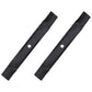 Set of 2-42" Lawn Mower Blades to Fits John Deere E100 E110 E120 E130
