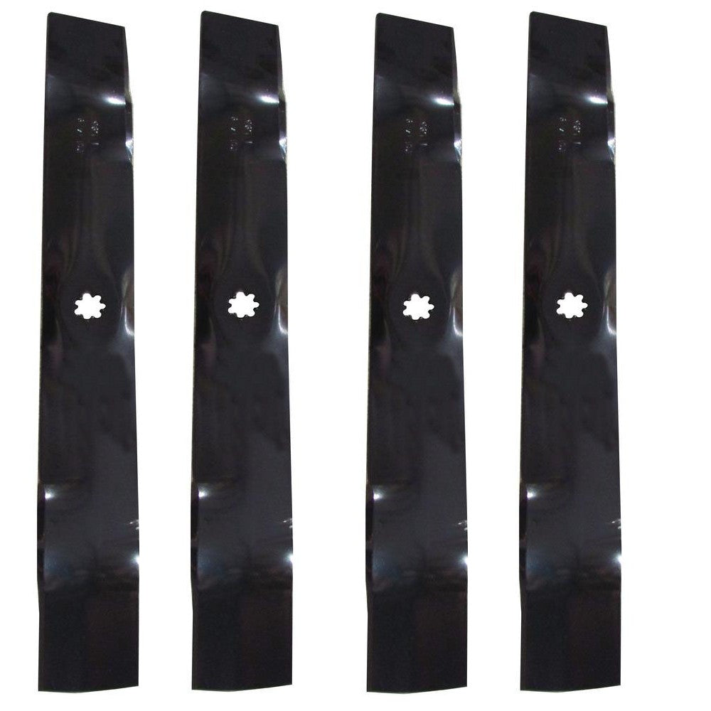 Qty. 4: Lawn Mower Blade  Fits John Deere Replaces AM137327