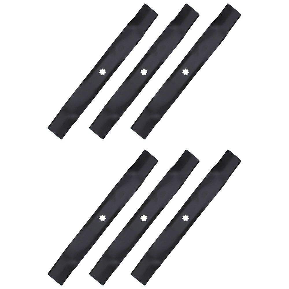 6PK Mower Blade Fits John Deere 42" AM137328 GY22151 M156416 GX22151