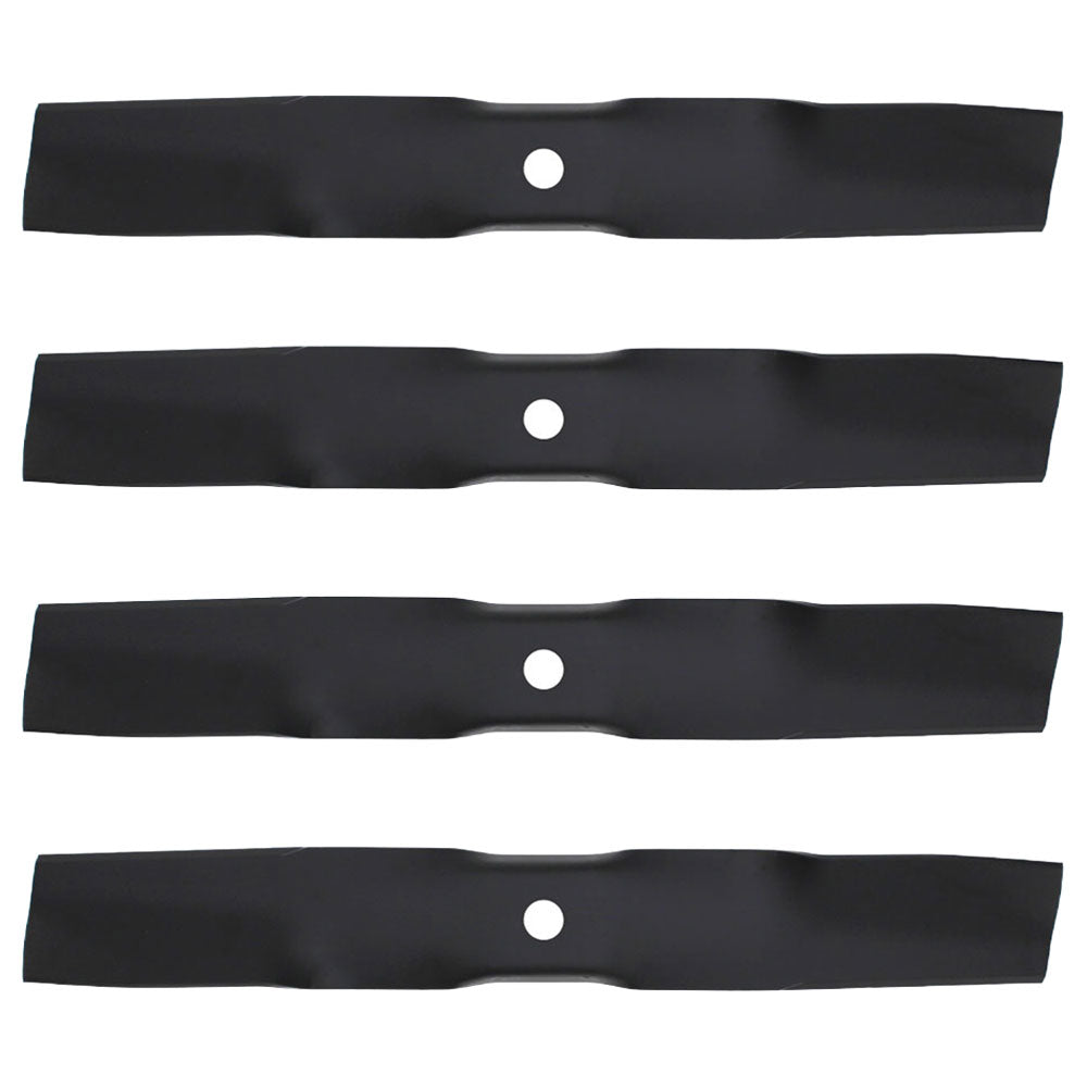 Qty 4: Bagging Lawn Mower Blades
 Fits John Deere Replaces GX25668