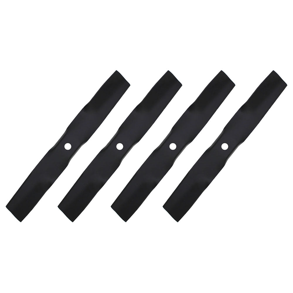 Qty 4: Bagging Lawn Mower Blades
 Fits John Deere Replaces GX25668
