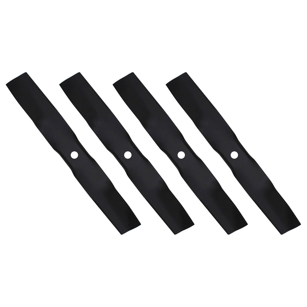Qty 4: Bagging Lawn Mower Blades
 Fits John Deere Replaces GX25668