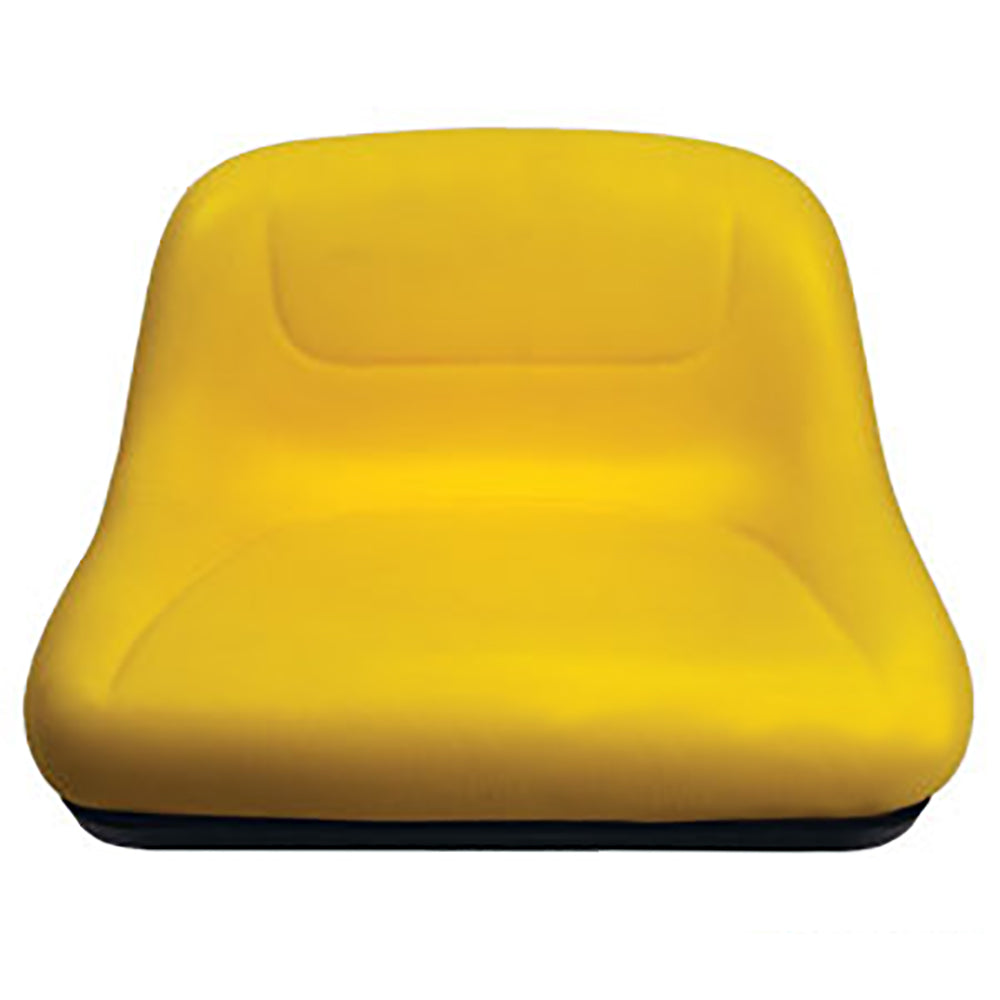 Yellow Mid Back Lawn Tractor Seat Fits John Deere Replaces GY20495