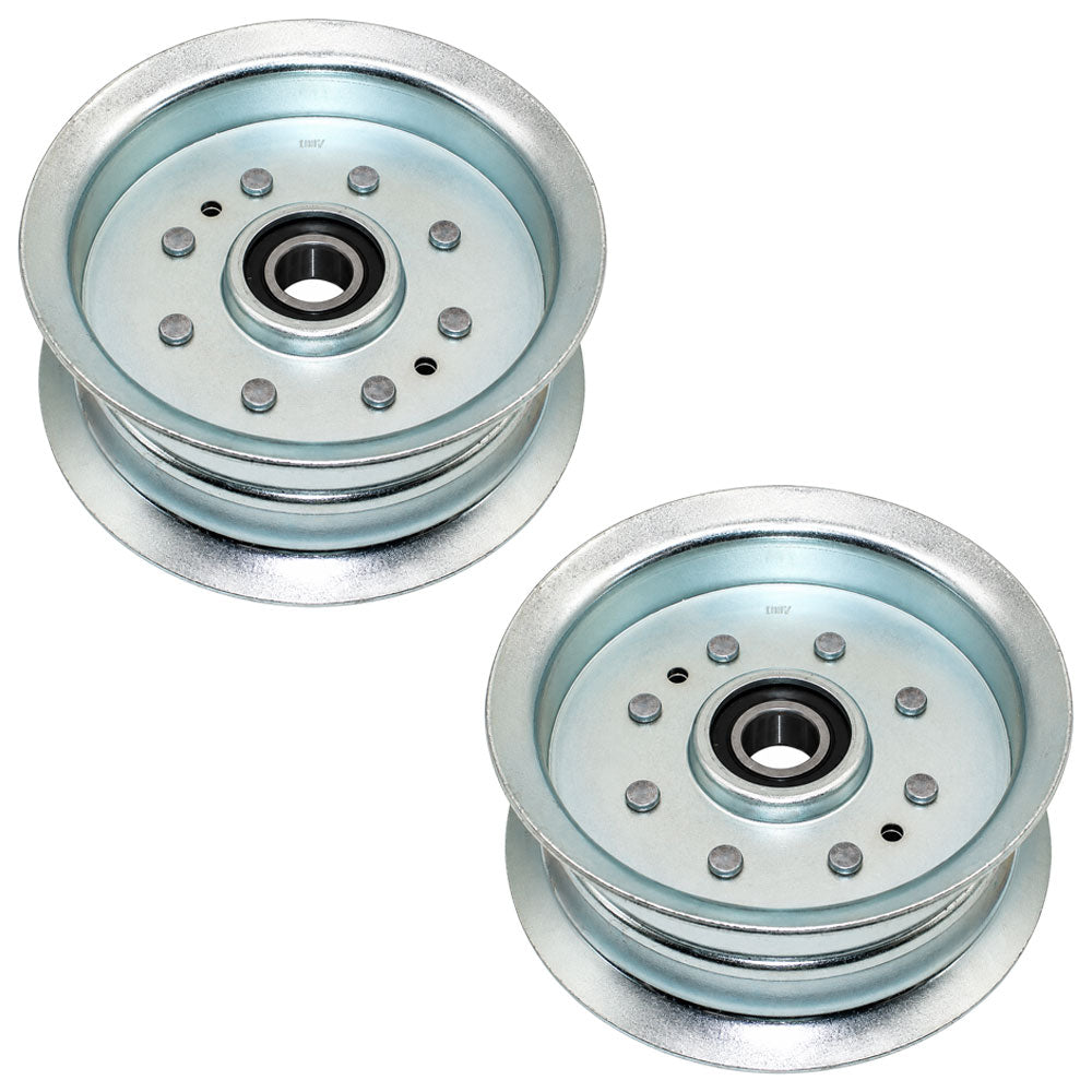2PK Idler Pulley Fits John Deere 102 105 115 125 135 145 GY20110 GY20629 GY22082