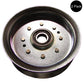 Qty 2: Steel Flat Idler Pulley with Flanges
 Fits MTD Replaces 756-05034