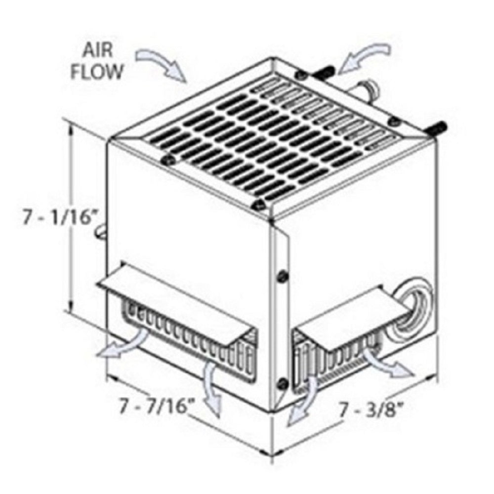 5030-24V New Universal Fits Maradyne Wall / Floor Mount Cab Heater