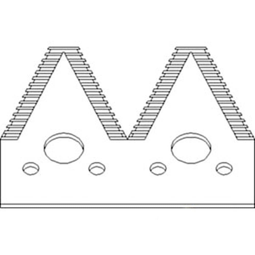 One New Aftermarket Replacement Course Tooth Double Sickle Section H163131