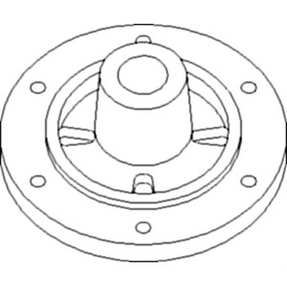 WN-H97574-PEX Auger, Tailings, Lower Drive Hub Fits John Deere CTS CTS II 6620