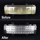 HA87455676 CREE LED Flood Beam Center Headlamp, 13500 Lumens Fits Steiger