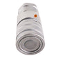 Flat Face Hydraulic Breakaway Coupler, Female, Non-Spill