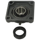 WGFZ22 4 Bolt Black Flange Bearing Assembly For Universal Products 1.375" Bore