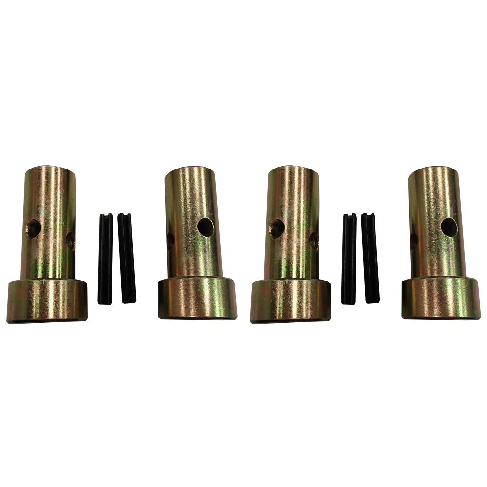 Qty 2: Cat. 1 Hitch Bushing Pair w/ Roll Pins Fits Speeco Replaces S14114400