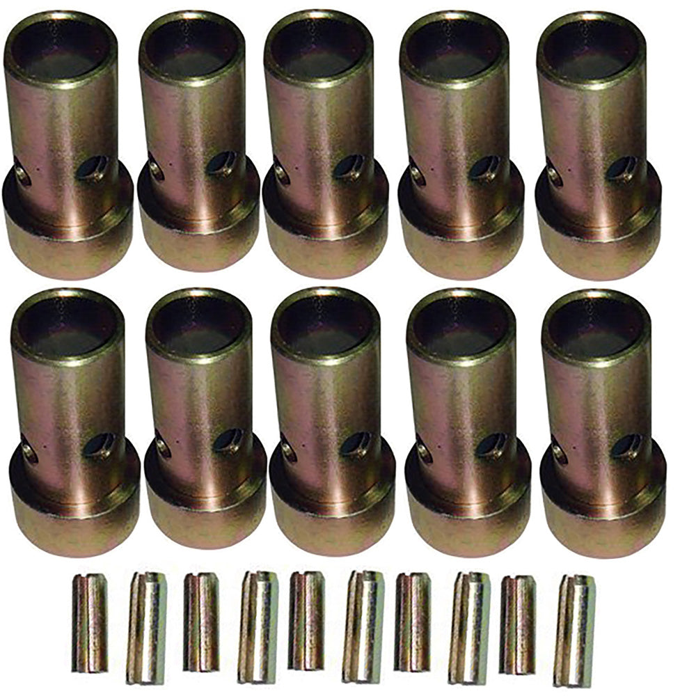 Qty 5: Fits CAT. II Hitch Bushing Pair w/ Roll Pins Fits Universal Products