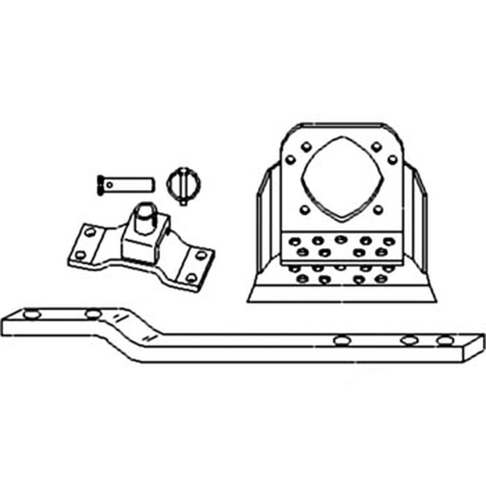 Swinging Drawbar Kit Fits Ford Fits Massey Ferguson 2000 600 601 8N Jubilee NAA