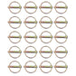 PN03 (20) .312" Lynch Pins 1-1/4" Usable Length 1-5/8" Diameter Locking Ring