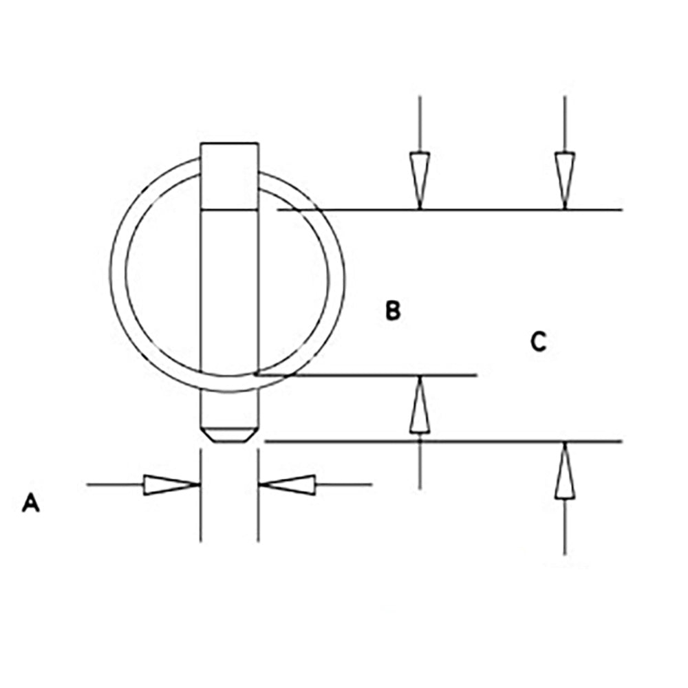 Lynch Pin Fits Edcor Replaces LP11E