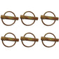 Qty 6 Farm Tractor Implement Linch Lynch Pin Clip 7/16" x 1-1/2" Useable PN07