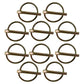 Pack of 10 Ten Linch Pins 1/4" O.D. x 1 3/8" Usable Length