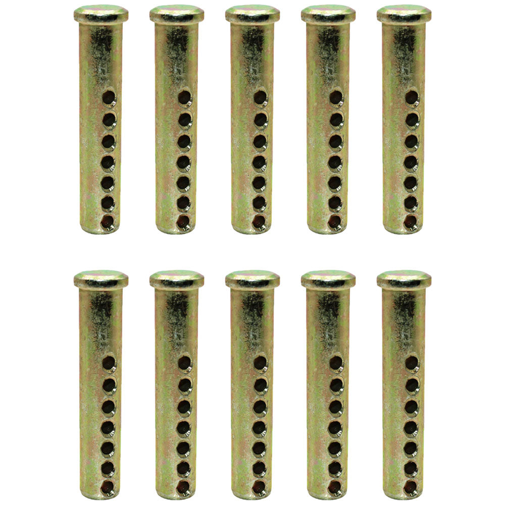 (10) Replacement Clevis Pins 2-5/8" x 1/2"