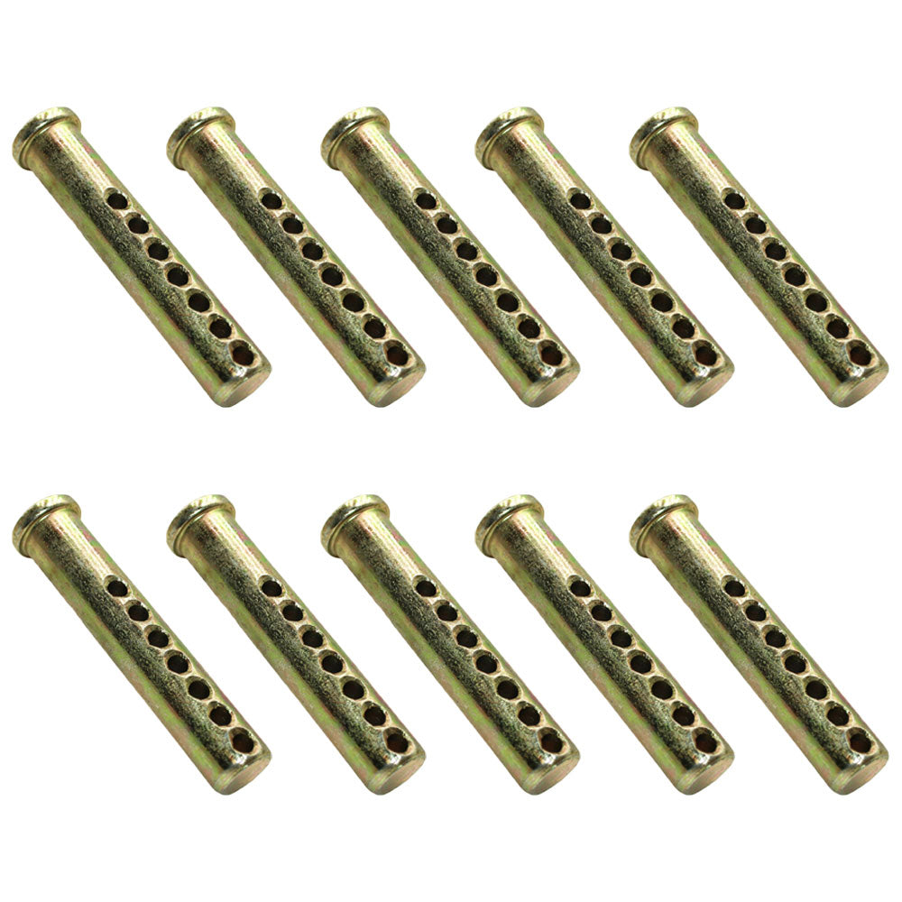 (10) Replacement Clevis Pins 2-5/8" x 1/2"