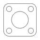 Quadrant to Lift Cover Gasket Fits Massey Ferguson Replaces 180897M1