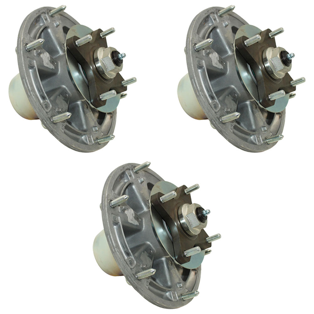 3 Pack Mower Deck Spindle Fits John Deere 1504 1550 1570 1575 1585 Front Mower
