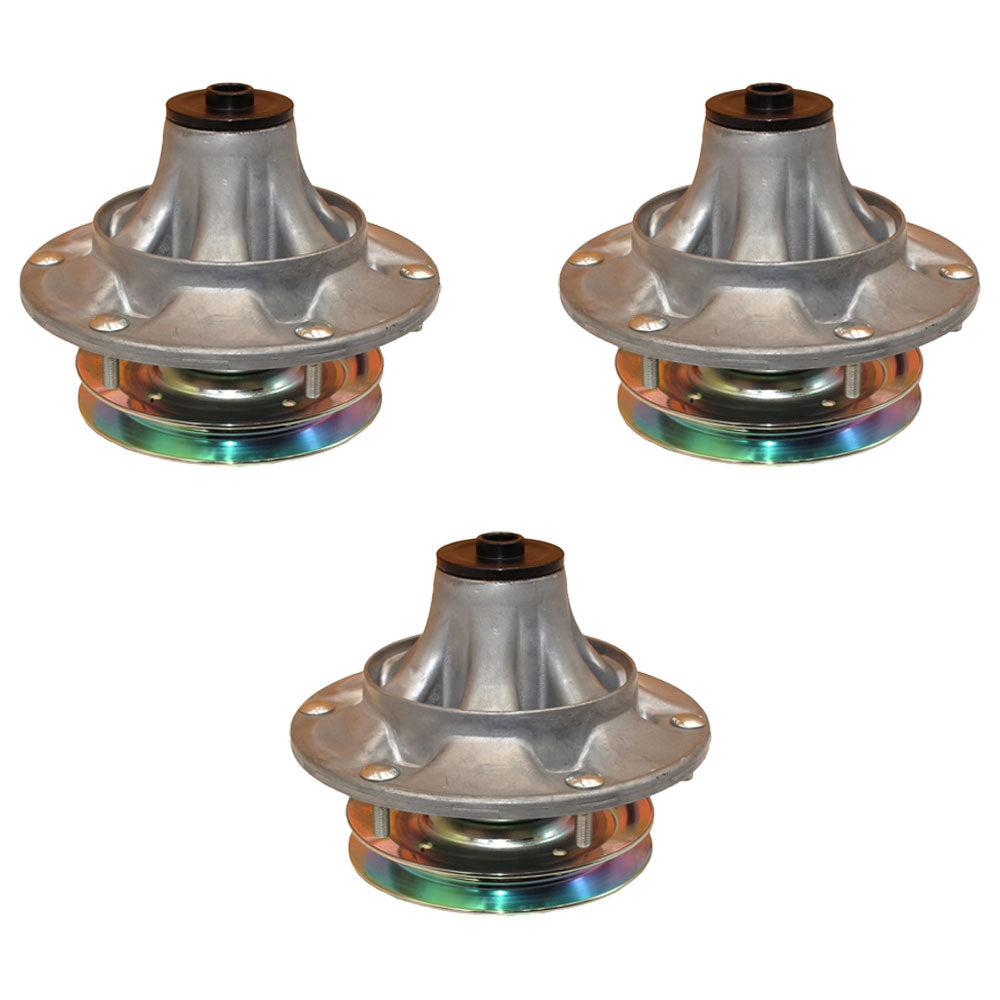 3 Pack Mower Deck Spindles Fits John Deere M653 M655 M665 Z-Trak Mower TCA13807
