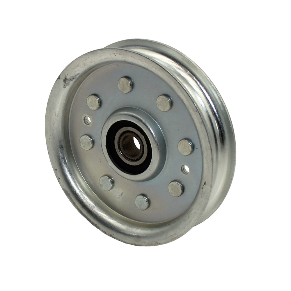 Flat Idler Pulley Fits John Deere Replaces AM107468