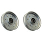 Qty 2: Flat Idler Pulley Fits Exmark Replaces 1-403009