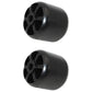 Two Plastic Deck Wheels M115245 Fits John Deere Compact Tractor 3320 4410