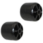 Two Plastic Deck Wheels M115245 Fits John Deere Compact Tractor 3320 4410