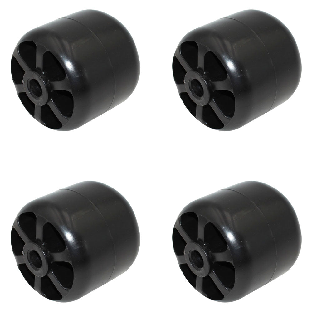 (4) M115245 Mower Deck Anti-Scalp Wheels Fits John Deere Lawn Mowers 72-129