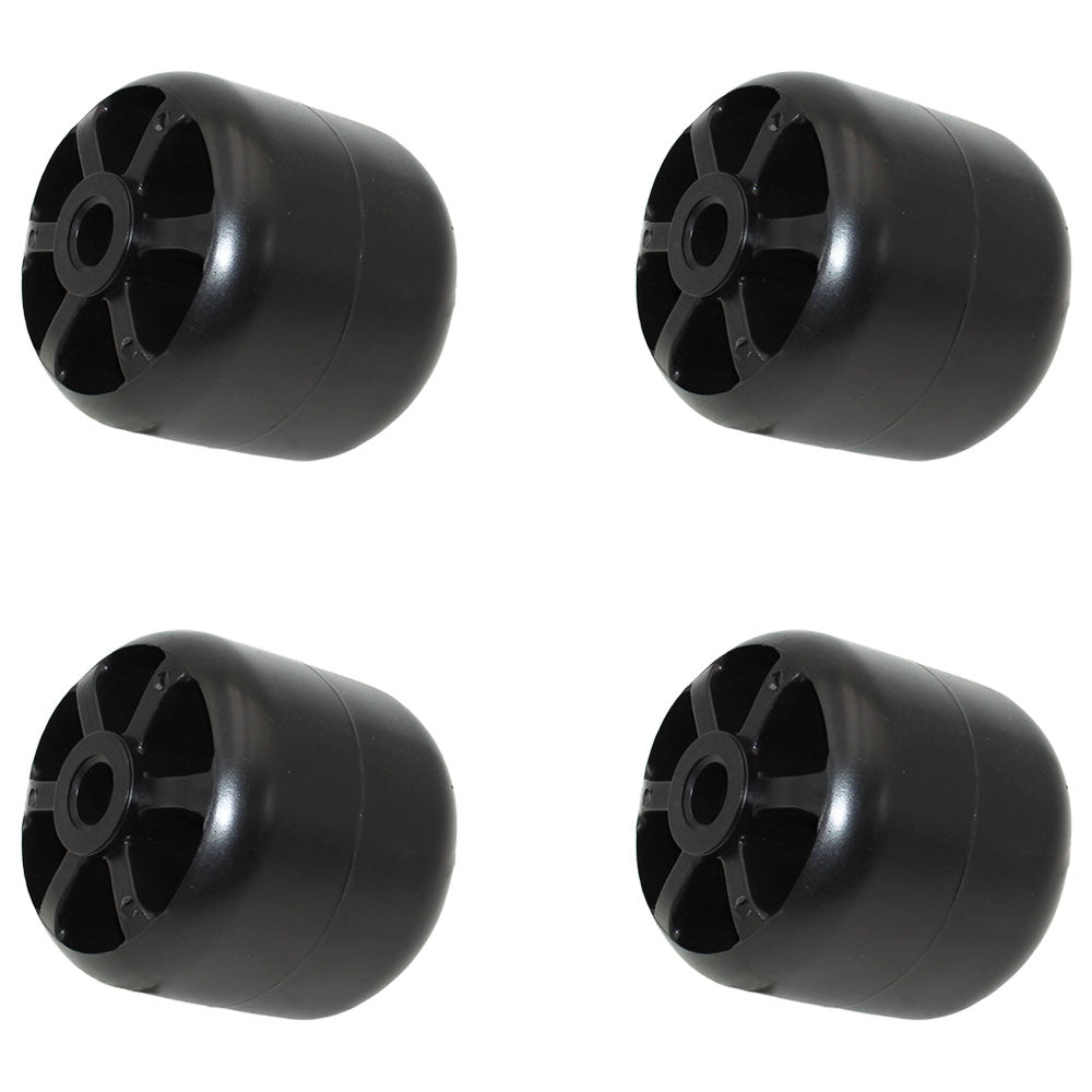 (4) M115245 Mower Deck Anti-Scalp Wheels Fits John Deere Lawn Mowers 72-129