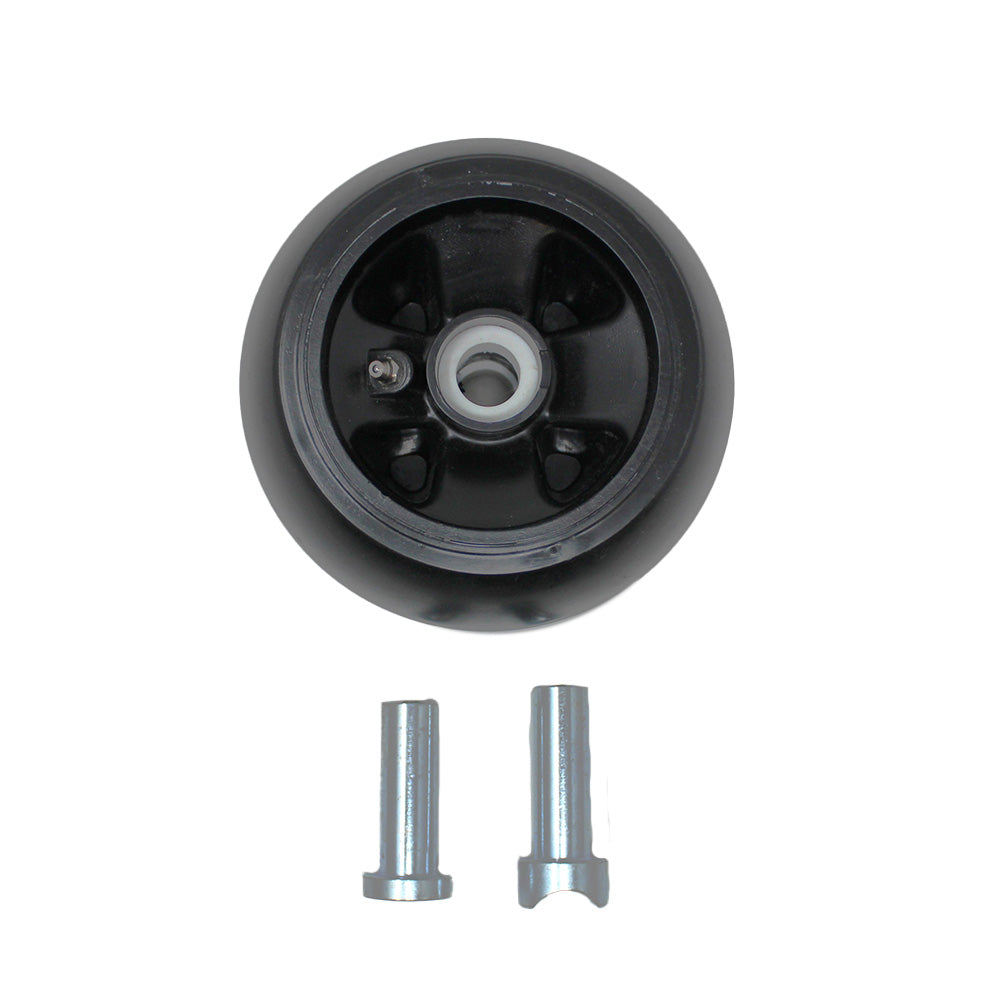 Greasable Solid Deck Wheel Kit w/Bushings Fits John Deere Replaces AM125172