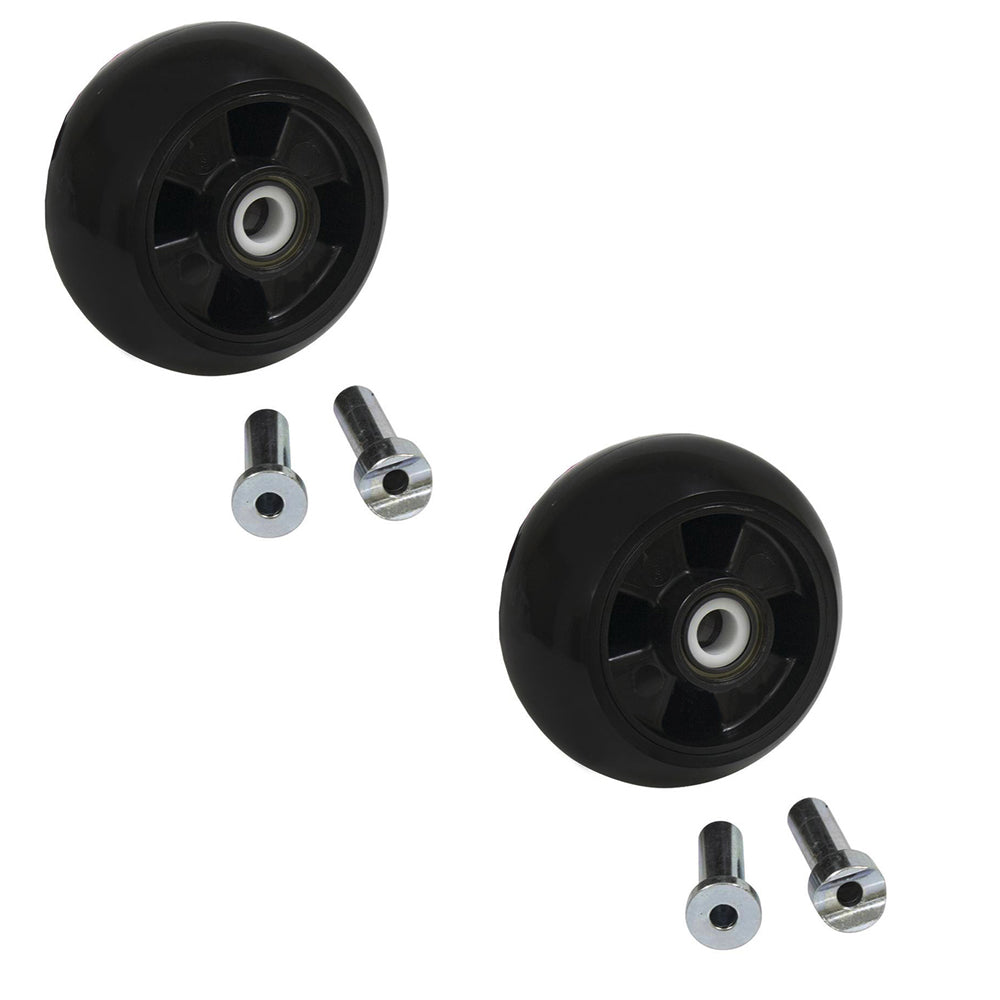 2 Pk Deck Wheel Fits John Deere Lawn Mowers X GX LX Lawn Tractors 48 54 AM125172