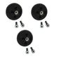 Qty 3: Deck Wheel Kit Fits John Deere Replaces AM125172