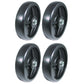 Set of Four (4) AM107560 6x1.50 Plastic Deck Wheels Fits John Deere 72" Decks
