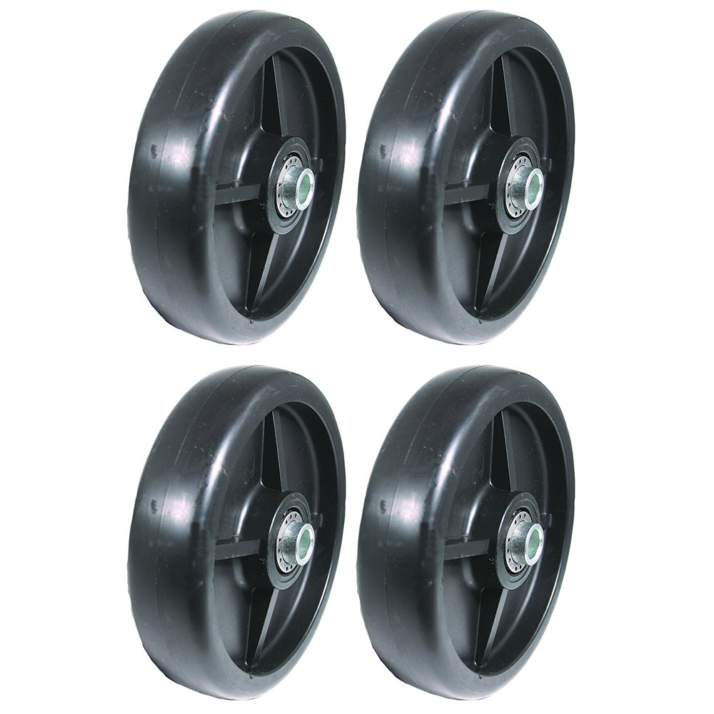 210-259 (4) New Deck Wheels Fits John Deer 48" 54" 60" Decks