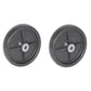 Two New Caster 2" X 8" Wheels Fits John Deere Mower Decks 52" 60" 72" AM107561