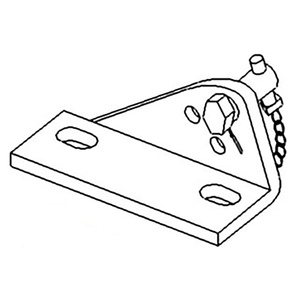Stabilizer Bracket - Left Fits Ford 4000 4600 3000 6600 2000 3600 Fits Massey Fe