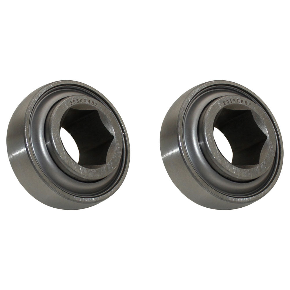 22258X Qty 2: Pre-Lube Hex Bore Spherical Ball Bearing Fits Massey Ferguson