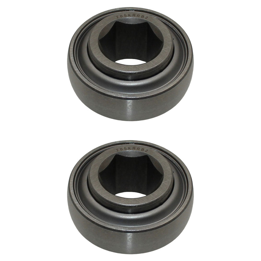 Qty 2: Pre-Lube Hex Bore Spherical Ball Bearing Fits John Deere Replaces AA22097