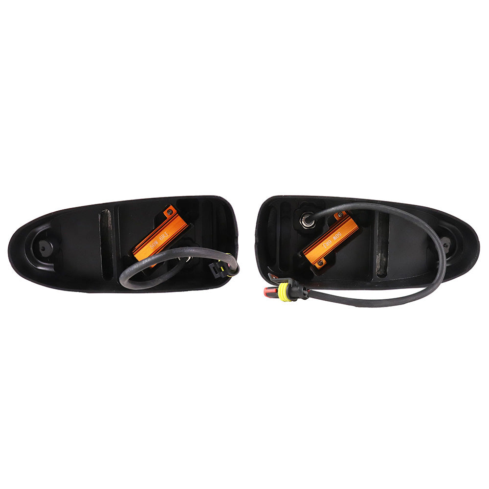 Cab Corner LED Amber Warning Light Kit Fits John Deere Replaces AL151873