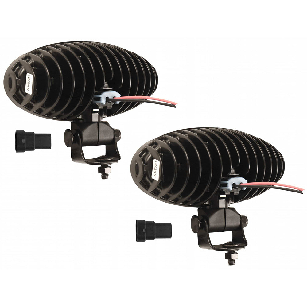 LED Flood Beam Pedestal Mount Light Set Fits Versatile Replaces 86044306