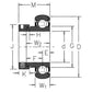 AE45208 Baler Roll Bearing Fits John Deere 385 430 435 456 466 467 530 535 566