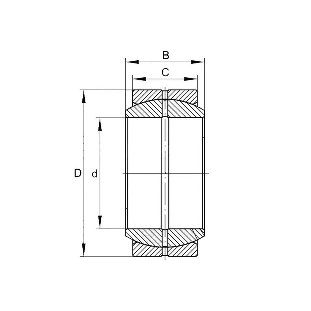 S.59127 Sensor Shaft Bearing - Fits Ford/New Holland