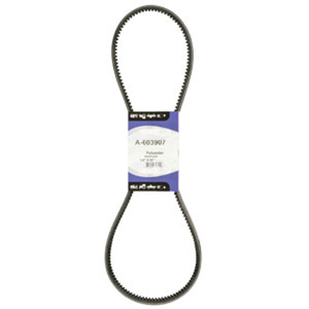 Hydro Pump Drive Belt fits Hustler 603907 Raptor 50 3/4" x 1/2" Raw Edge
