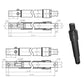 2530 New 2500 PSI Cylinder Fits Hercules Snow Plow Models